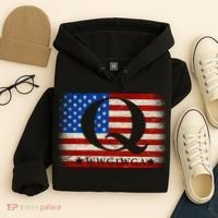 Q-anon  WWG1WGA Where We Go One We Go All Hoodie thumb 4