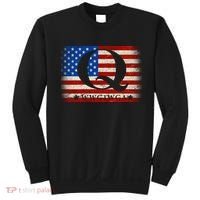 Q-anon  WWG1WGA Where We Go One We Go All Sweatshirt thumb 0