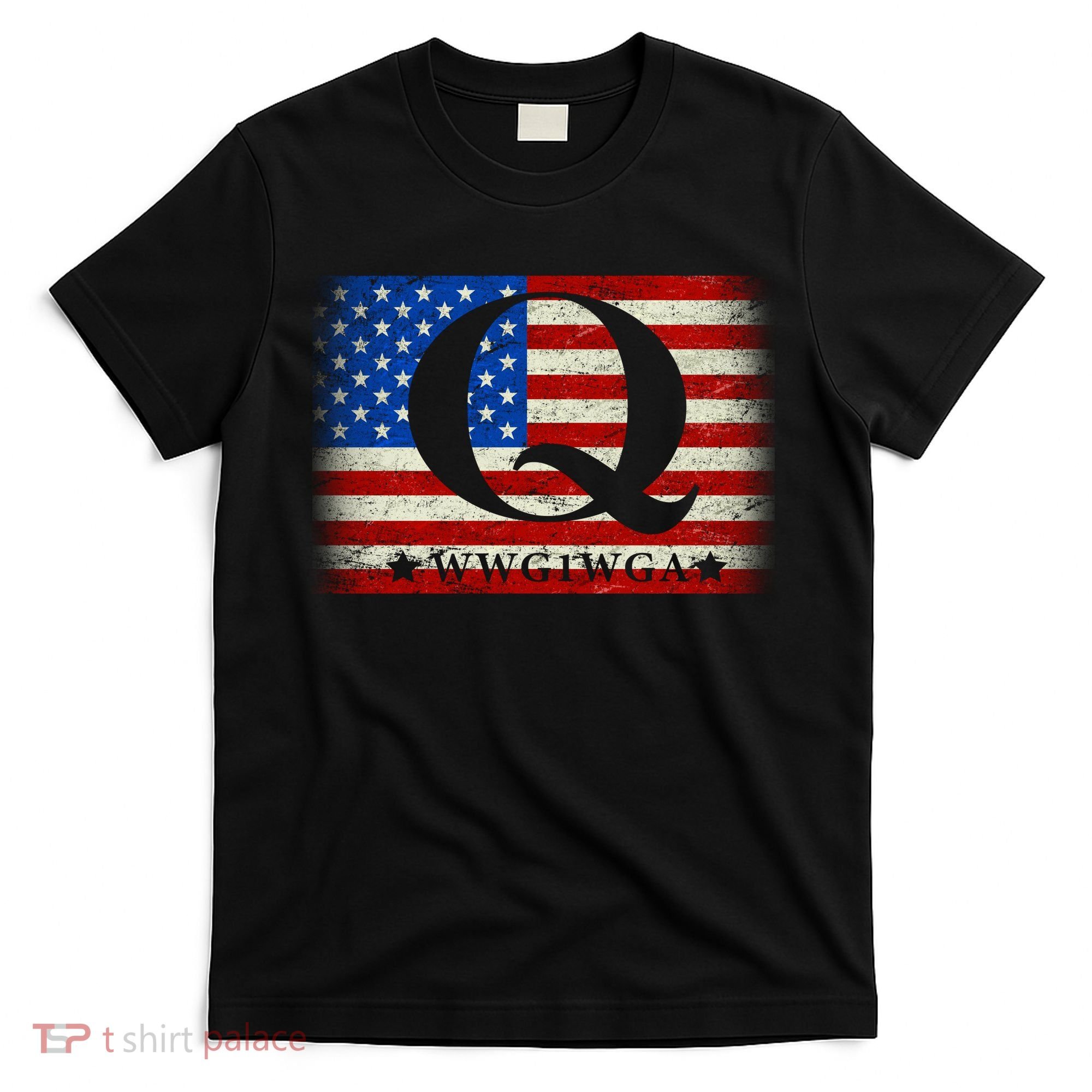 Q-anon  WWG1WGA Where We Go One We Go All T-Shirt