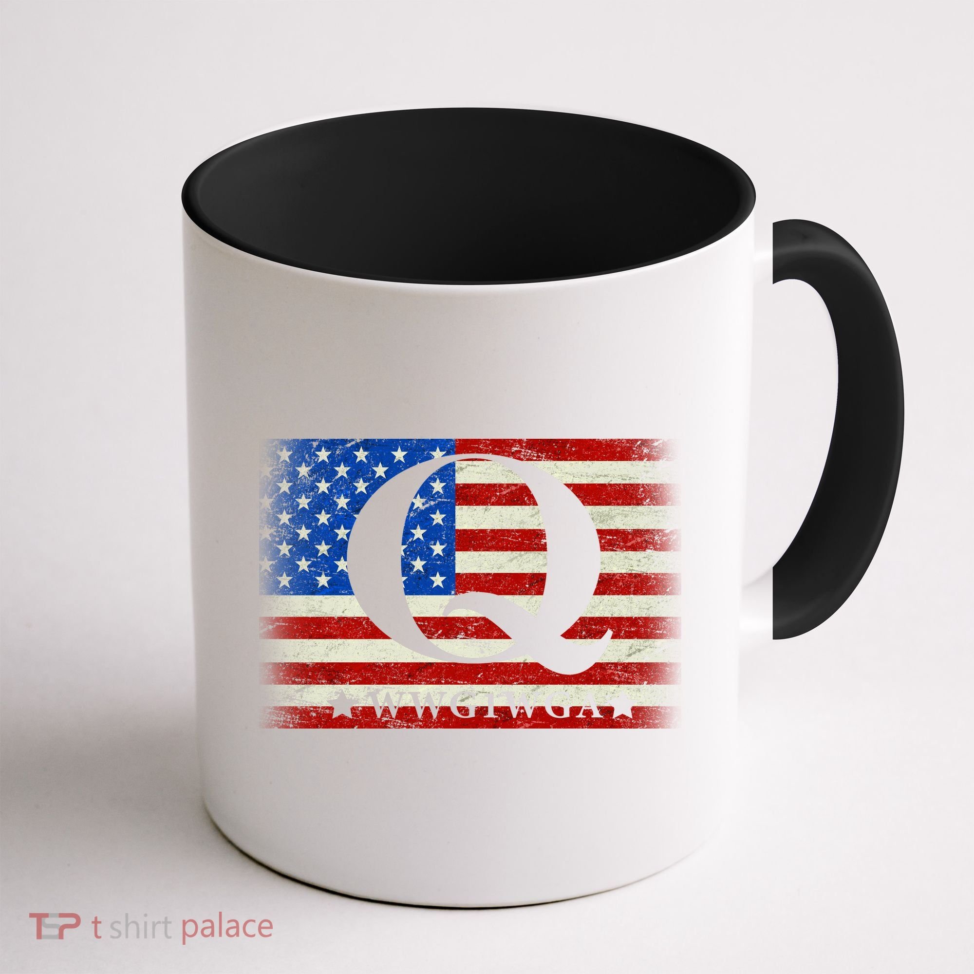 Q-anon  WWG1WGA Where We Go One We Go All Coffee Mug