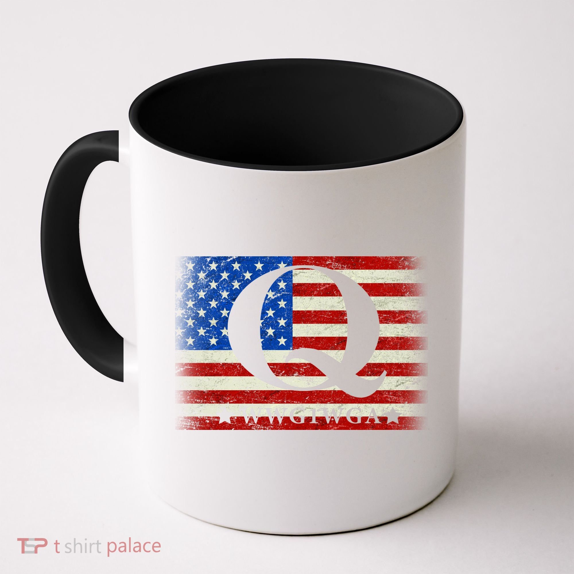 Q-anon  WWG1WGA Where We Go One We Go All Coffee Mug