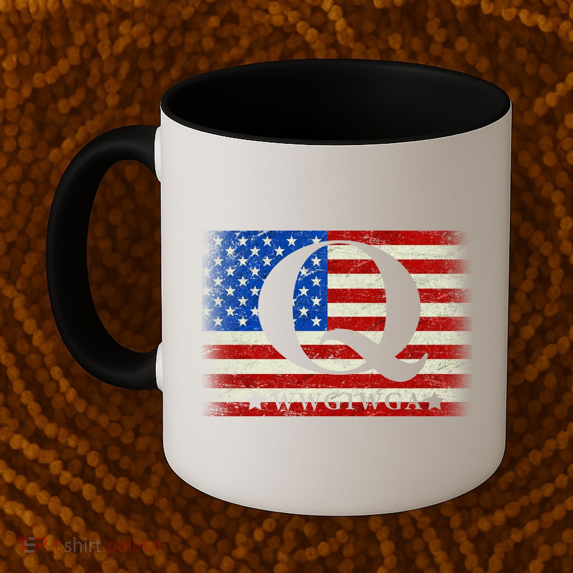 Q-anon  WWG1WGA Where We Go One We Go All Coffee Mug