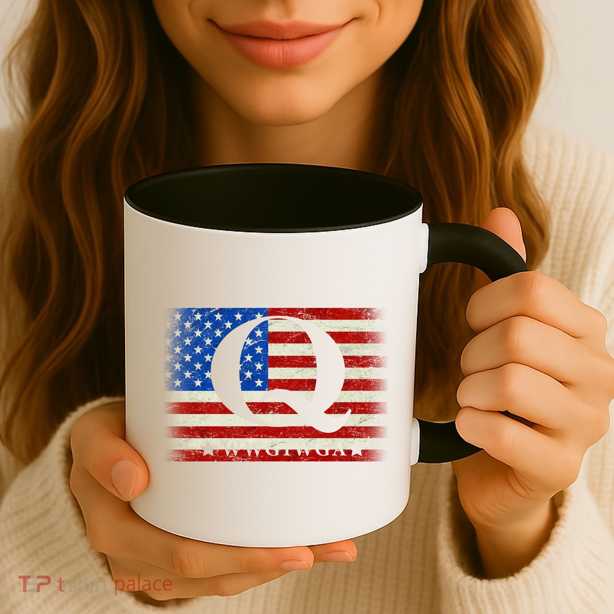 Q-anon  WWG1WGA Where We Go One We Go All Coffee Mug