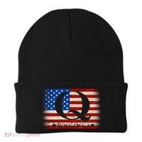 Q-anon  WWG1WGA Where We Go One We Go All Beanie thumb 0