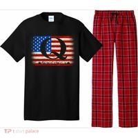 Q-anon  WWG1WGA Where We Go One We Go All Pajama Set thumb 0