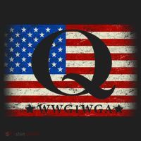 Q-anon  WWG1WGA Where We Go One We Go All Golf Towel thumb 3