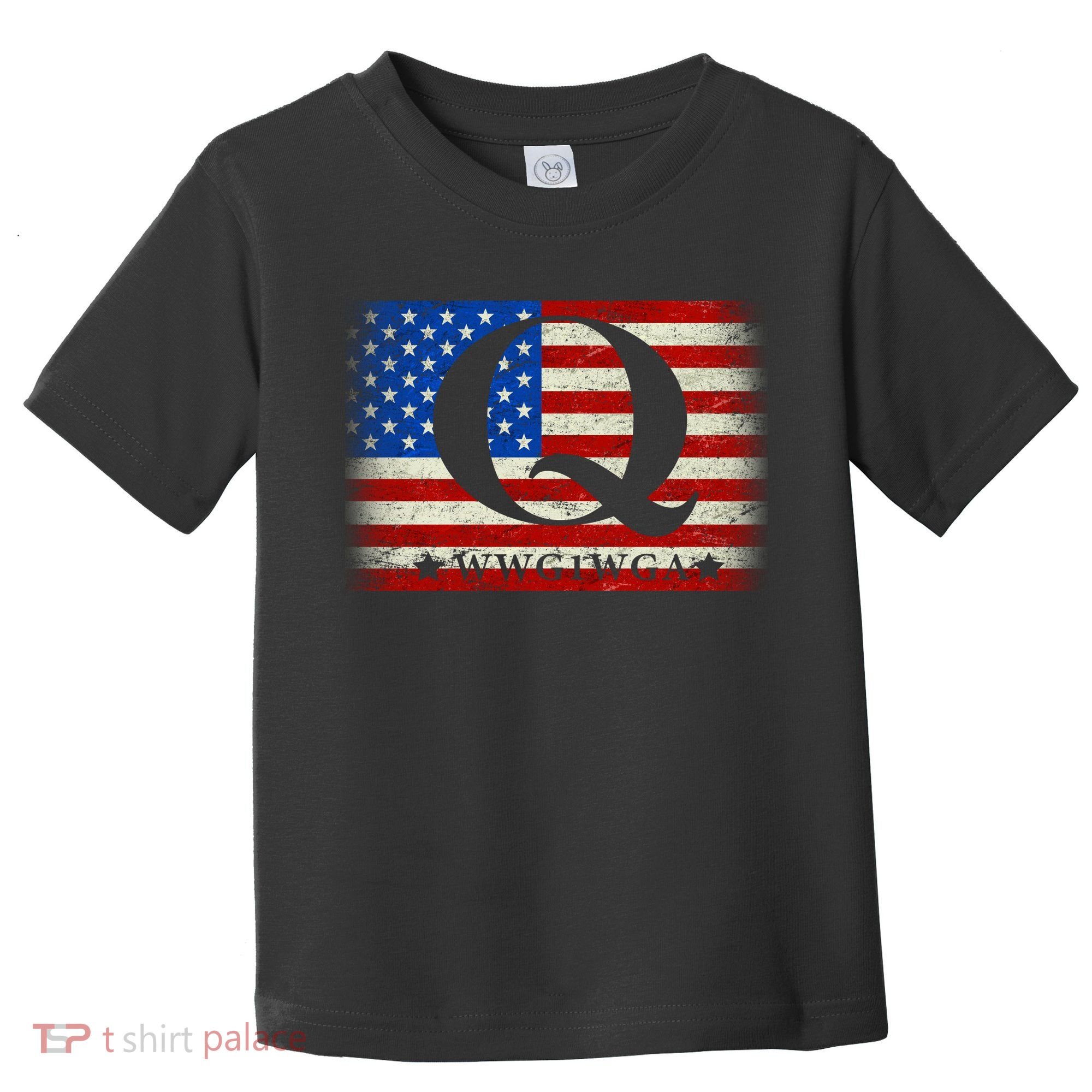 Q-anon  WWG1WGA Where We Go One We Go All Toddler T-Shirt