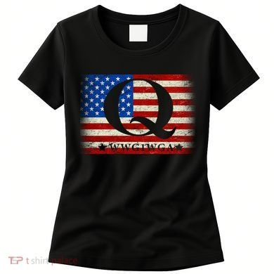 Q-anon  WWG1WGA Where We Go One We Go All Women's T-Shirt