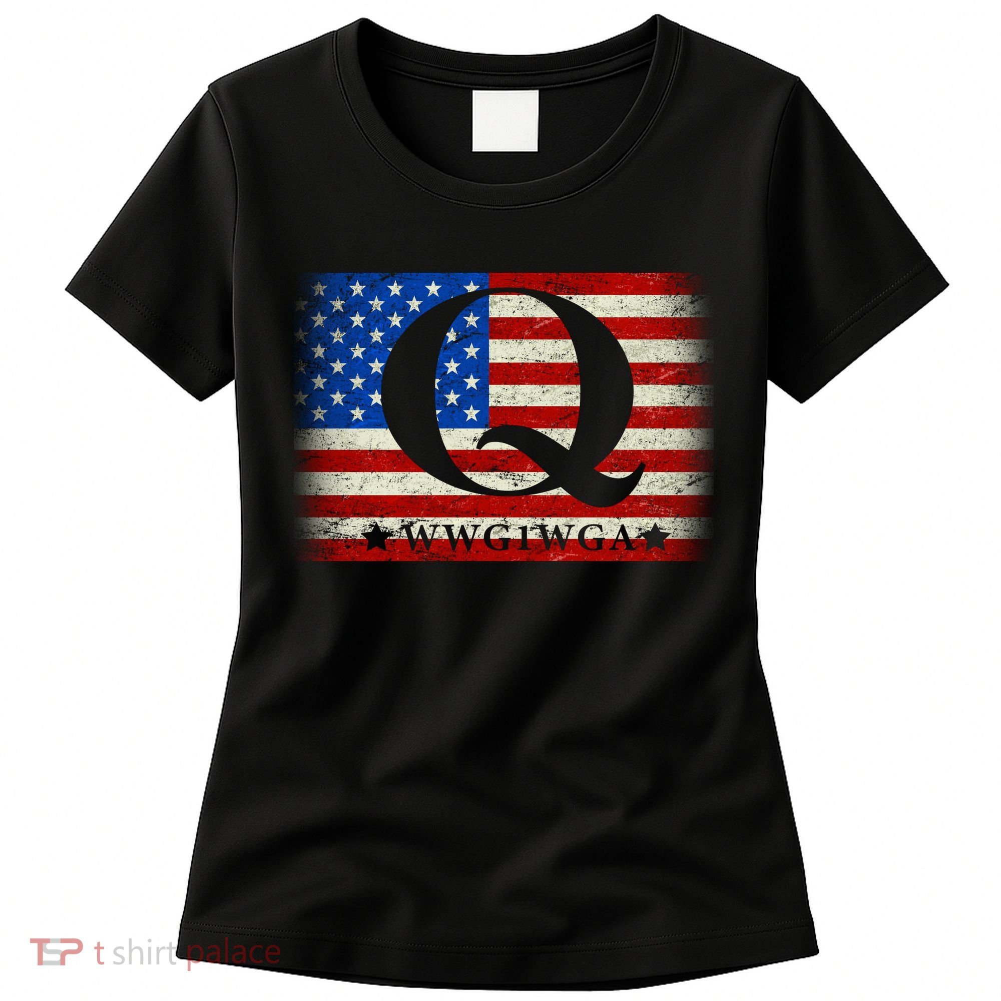 Q-anon  WWG1WGA Where We Go One We Go All Women's T-Shirt