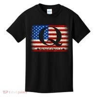Q-anon  WWG1WGA Where We Go One We Go All Kids T-Shirt thumb 0