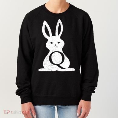 Q Anon Bunny Qanon Women's Sweatshirt