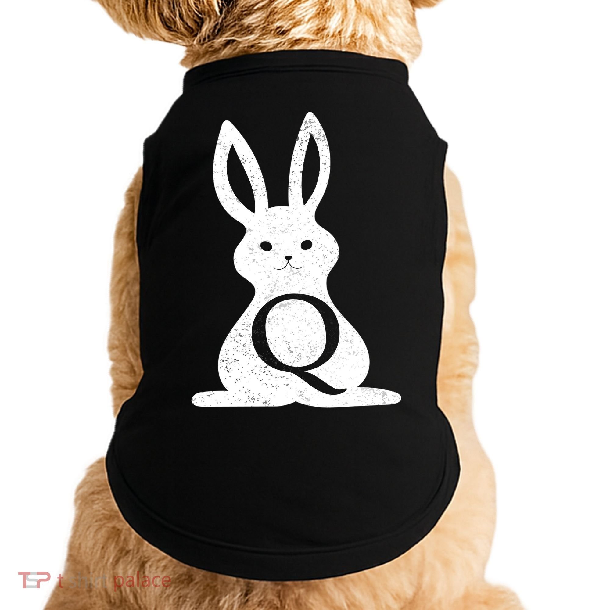 Q Anon Bunny Qanon Doggie Tank