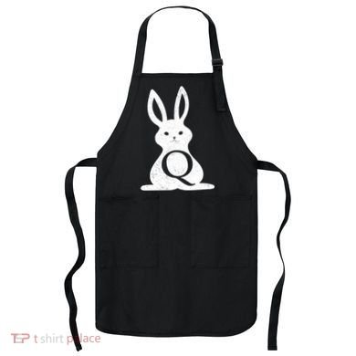 Q Anon Bunny Qanon Apron