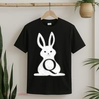 Q Anon Bunny Qanon T-Shirt thumb 2