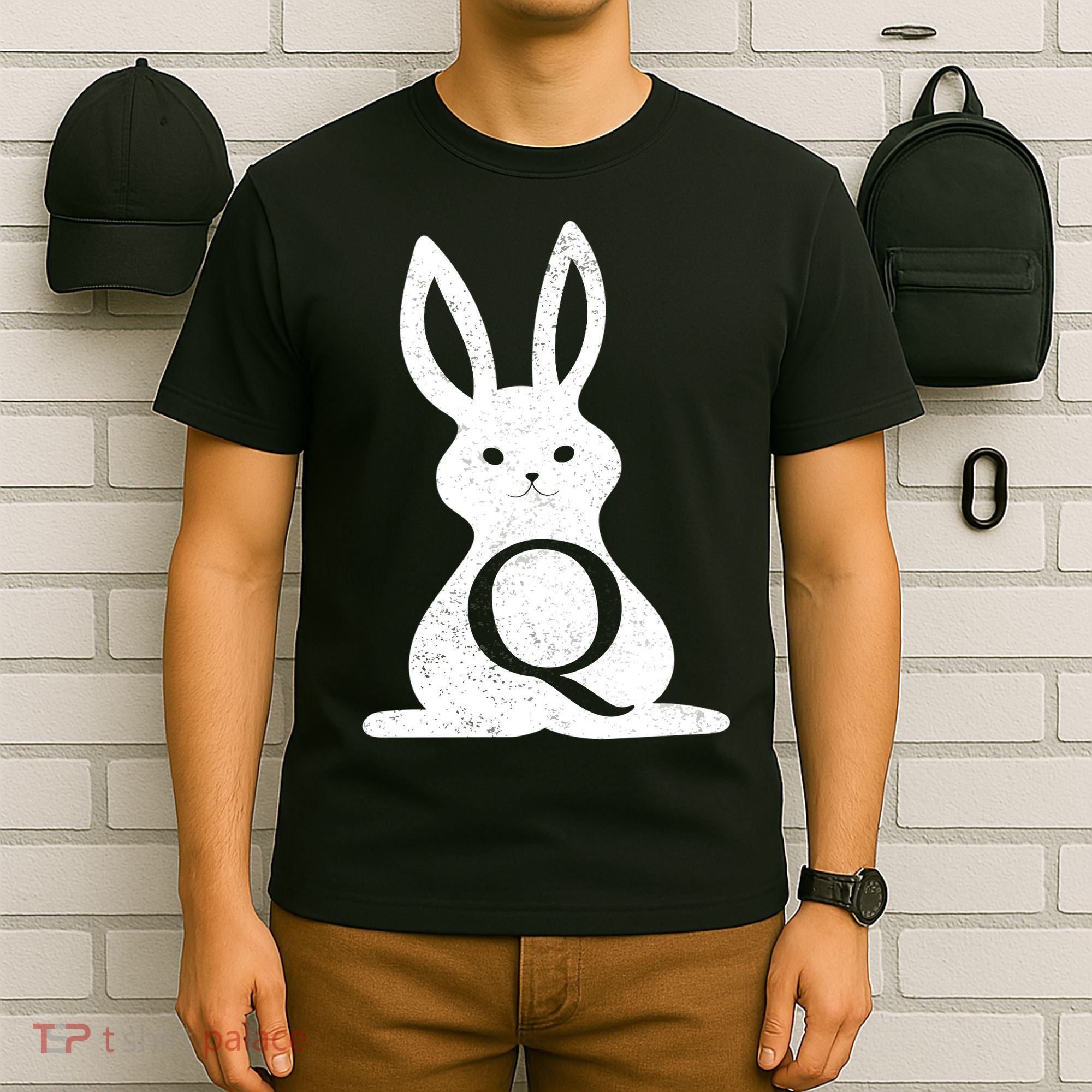 Q Anon Bunny Qanon T-Shirt