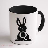 Q Anon Bunny Qanon Coffee Mug thumb 1