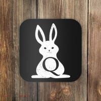 Q Anon Bunny Qanon Coaster thumb 0