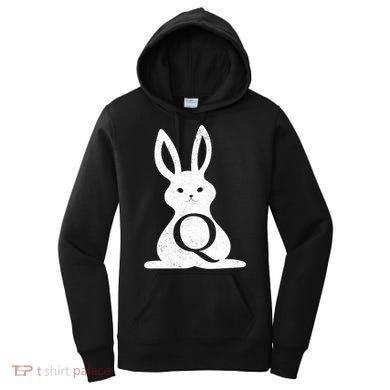 Q Anon Bunny Qanon Women's Hoodie
