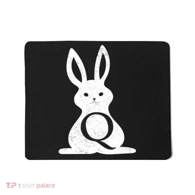 Q Anon Bunny Qanon Mousepad