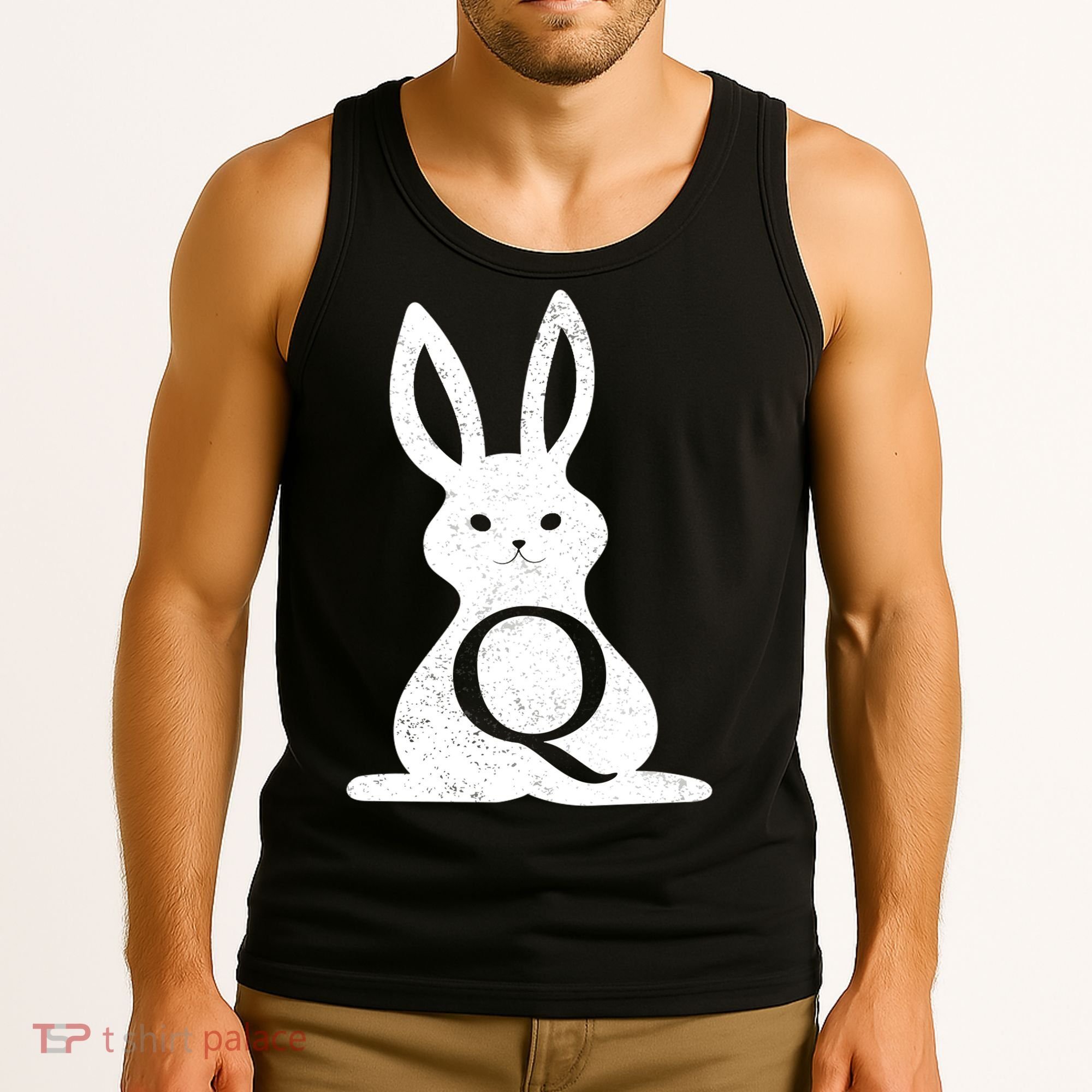 Q Anon Bunny Qanon Tank Top