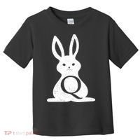 Q Anon Bunny Qanon Toddler T-Shirt thumb 0