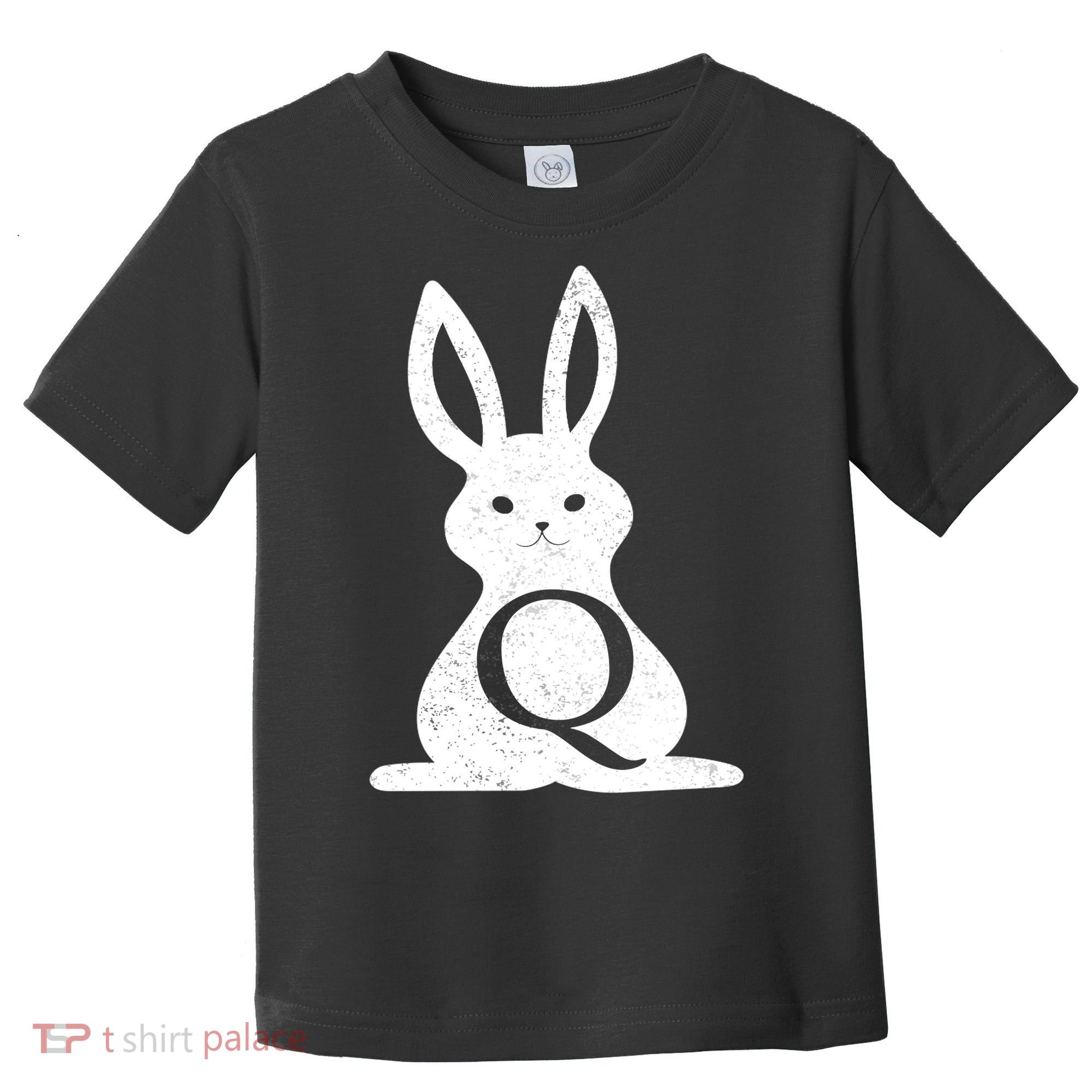 Q Anon Bunny Qanon Toddler T-Shirt