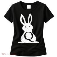 Q Anon Bunny Qanon Women's T-Shirt thumb 0