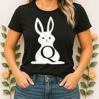 Q Anon Bunny Qanon Women's T-Shirt thumb 2