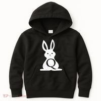 Q Anon Bunny Qanon Kids Hoodie thumb 0