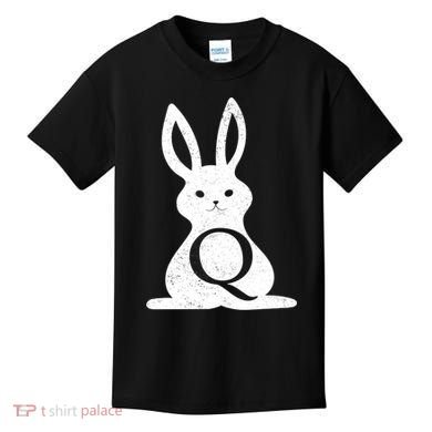 Q Anon Bunny Qanon Kids T-Shirt