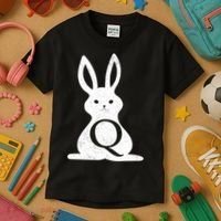 Q Anon Bunny Qanon Kids T-Shirt thumb 3