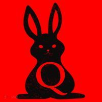 Q Anon Bunny Qanon Santa Hat thumb 1