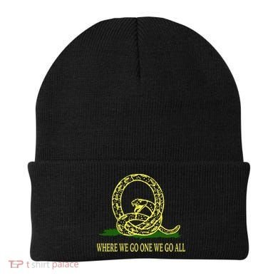 Q Anon Don't Tread On Me Qanon Beanie