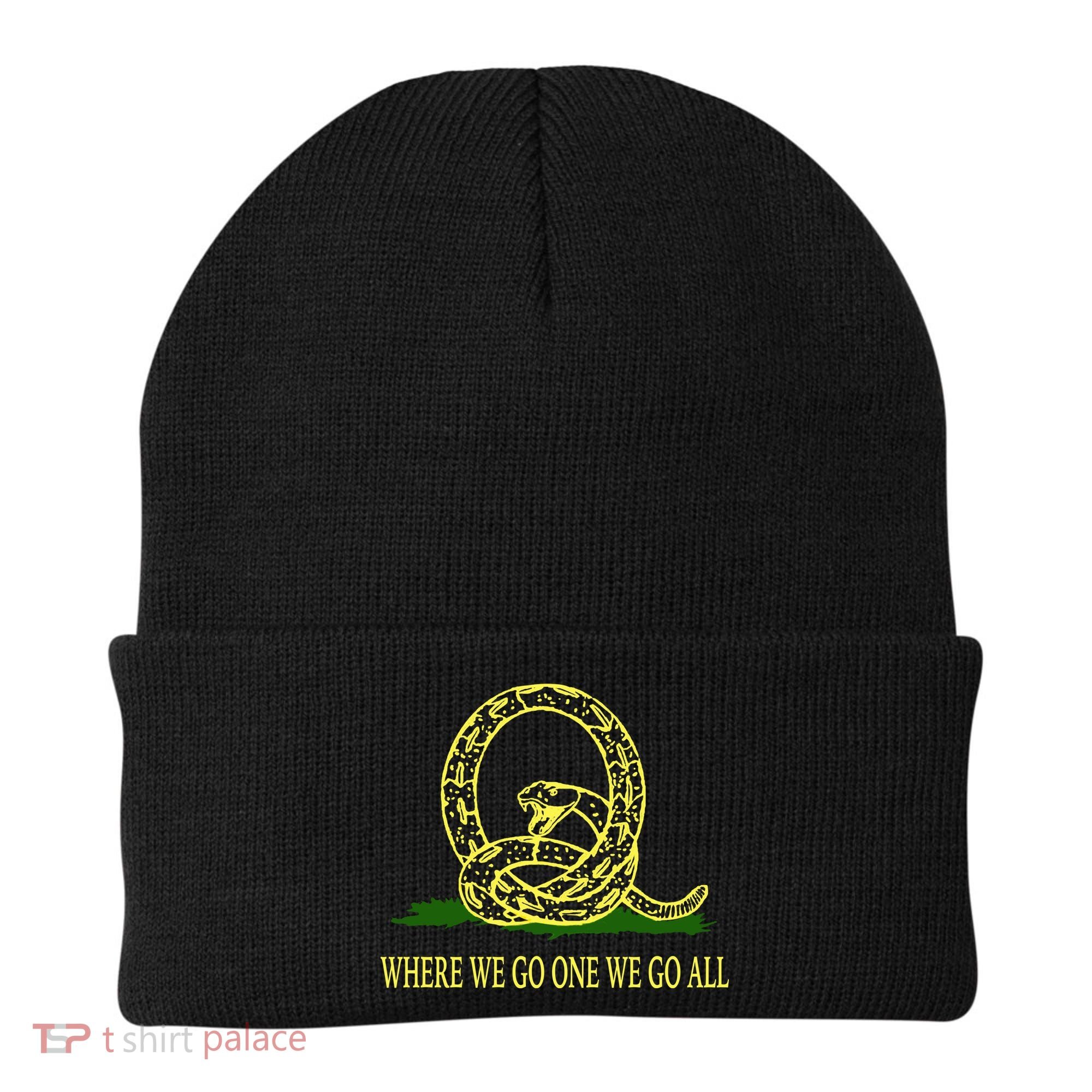 Q Anon Don't Tread On Me Qanon Beanie