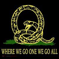 Q Anon Don't Tread On Me Qanon Women's Hoodie thumb 2