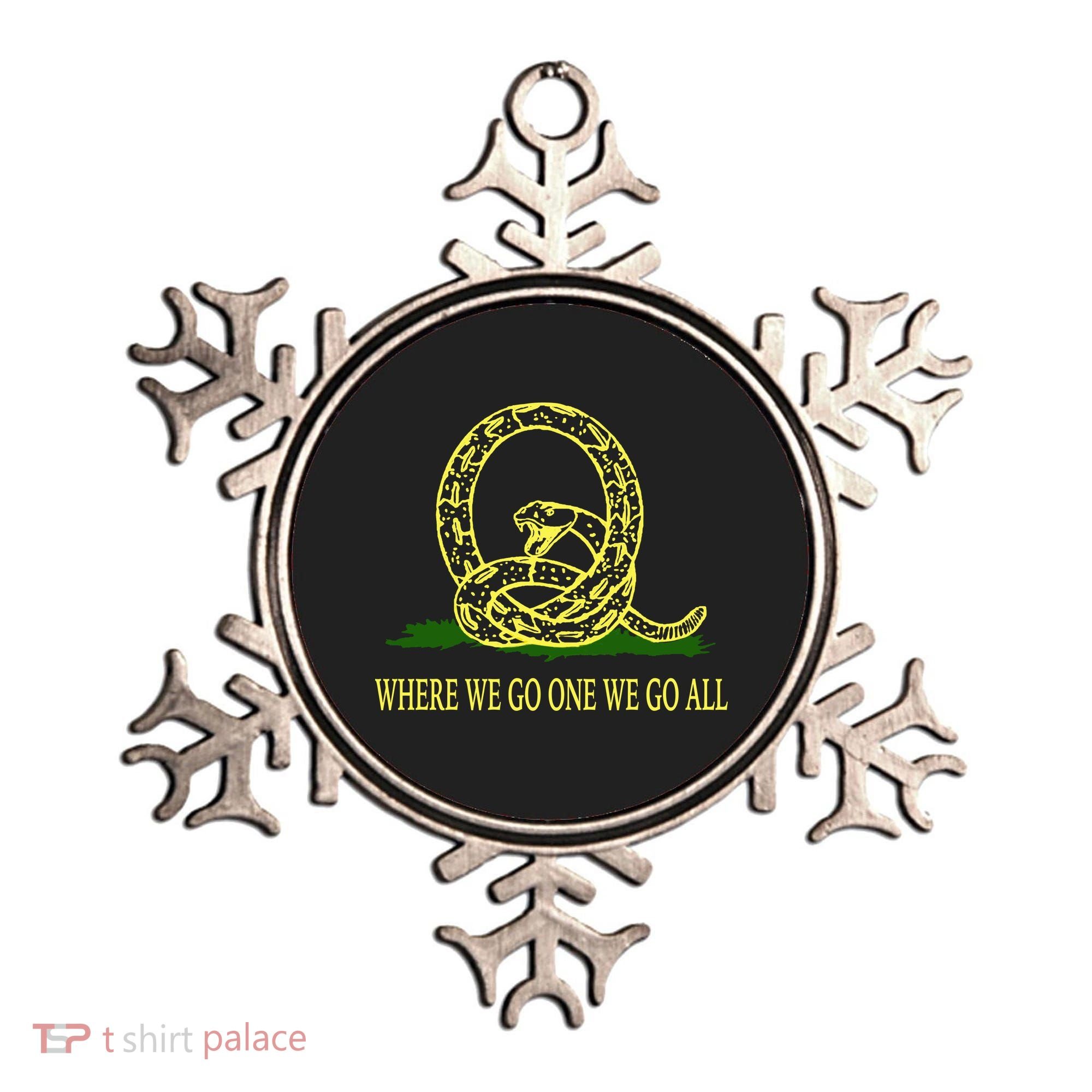Q Anon Don't Tread On Me Qanon Ornament