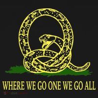 Q Anon Don't Tread On Me Qanon Baby Bodysuit thumb 2