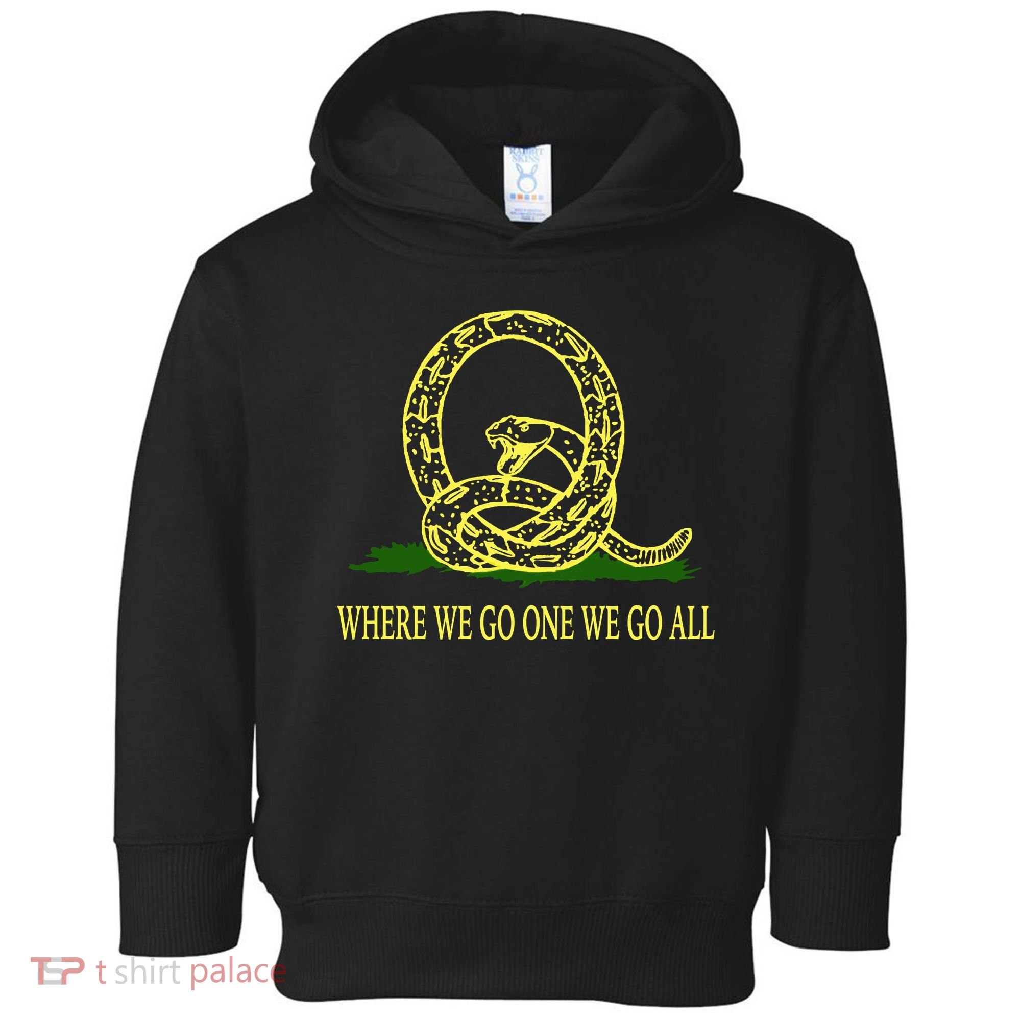 Q Anon Don't Tread On Me Qanon Toddler Hoodie