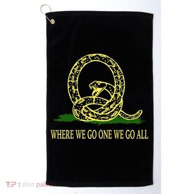 Q Anon Don't Tread On Me Qanon Golf Towel