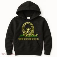 Q Anon Don't Tread On Me Qanon Kids Hoodie thumb 0