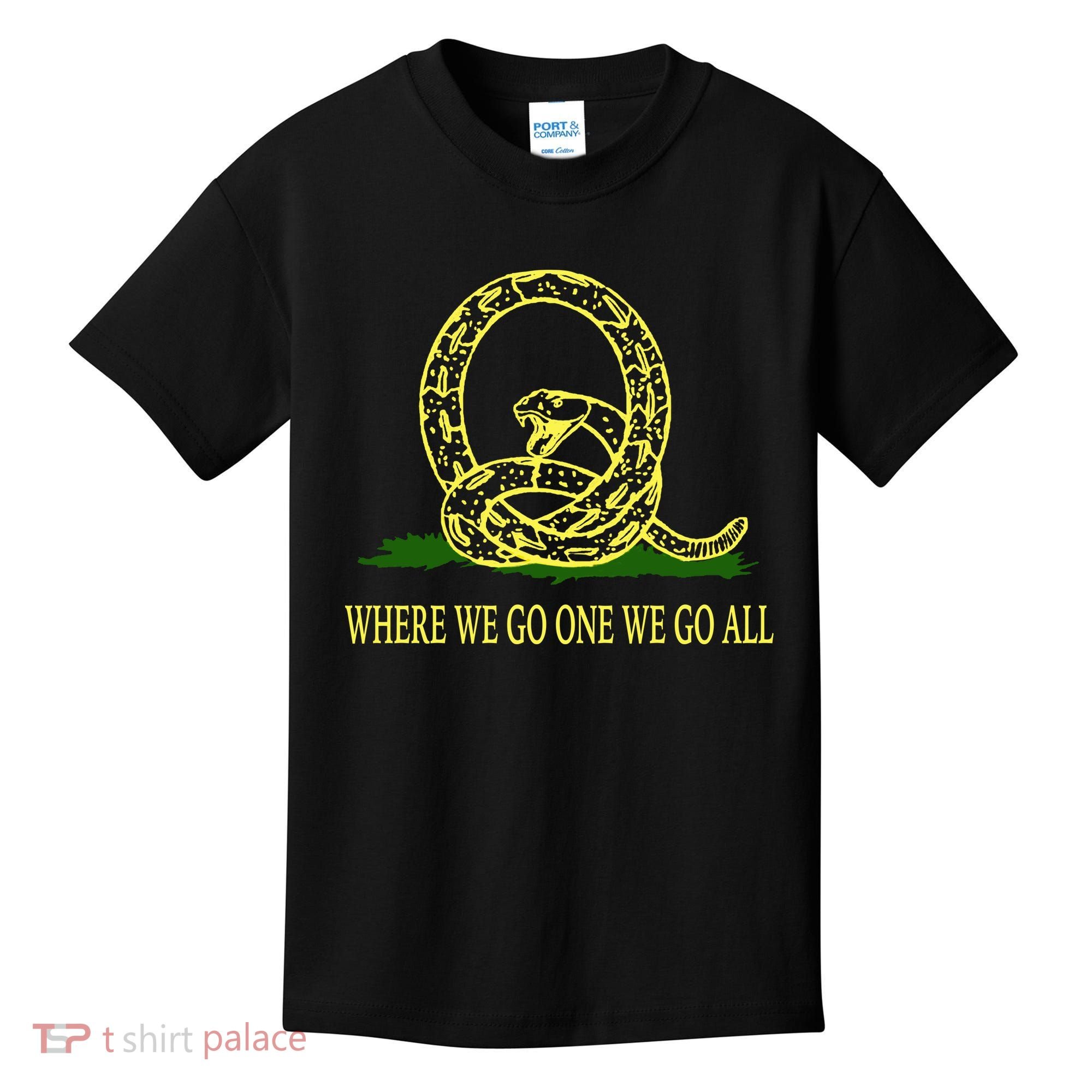 Q Anon Don't Tread On Me Qanon Kids T-Shirt