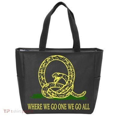Q Anon Don't Tread On Me Qanon Tote Bag