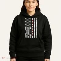 Q-anon Flag Where We Go One We Go All WWG1WGA Hoodie thumb 5
