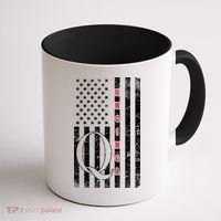 Q-anon Flag Where We Go One We Go All WWG1WGA Coffee Mug thumb 1