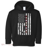 Q-anon Flag Where We Go One We Go All WWG1WGA Toddler Hoodie thumb 0