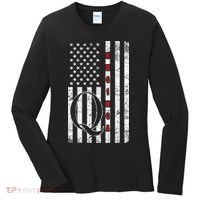 Q-anon Flag Where We Go One We Go All WWG1WGA Women's Long Sleeve Shirt thumb 0