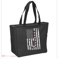 Q-anon Flag Where We Go One We Go All WWG1WGA Tote Bag thumb 2