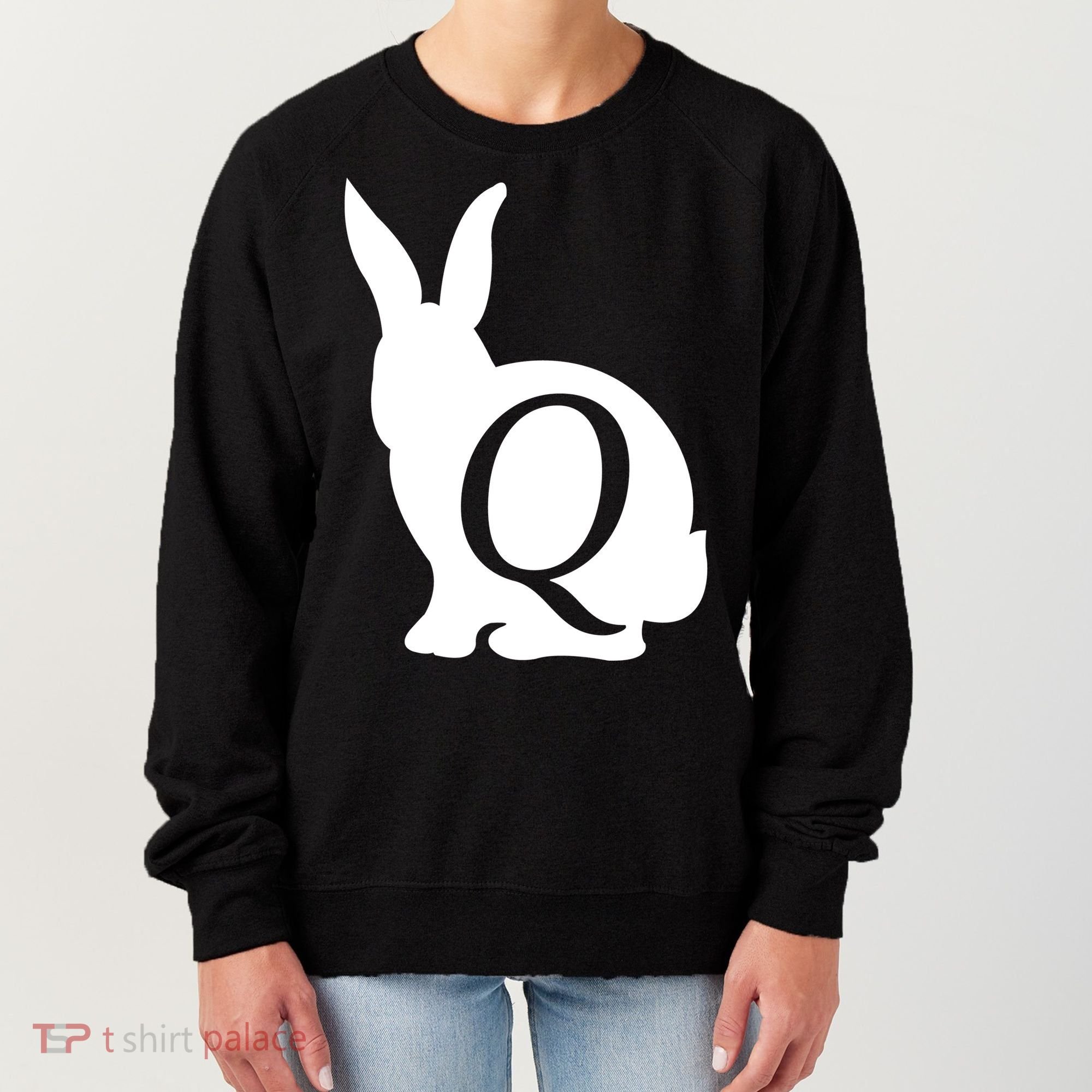 Q-anon Rabbit Logo Women's Sweatshirt