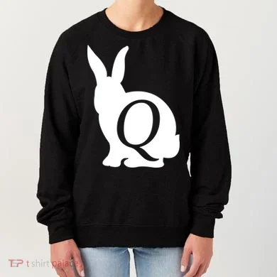 Q-anon Rabbit Logo Women's Sweatshirt