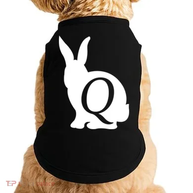 Q-anon Rabbit Logo Doggie Tank